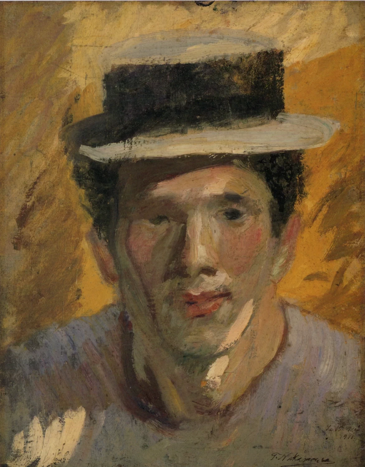 Autoritratto con cappello